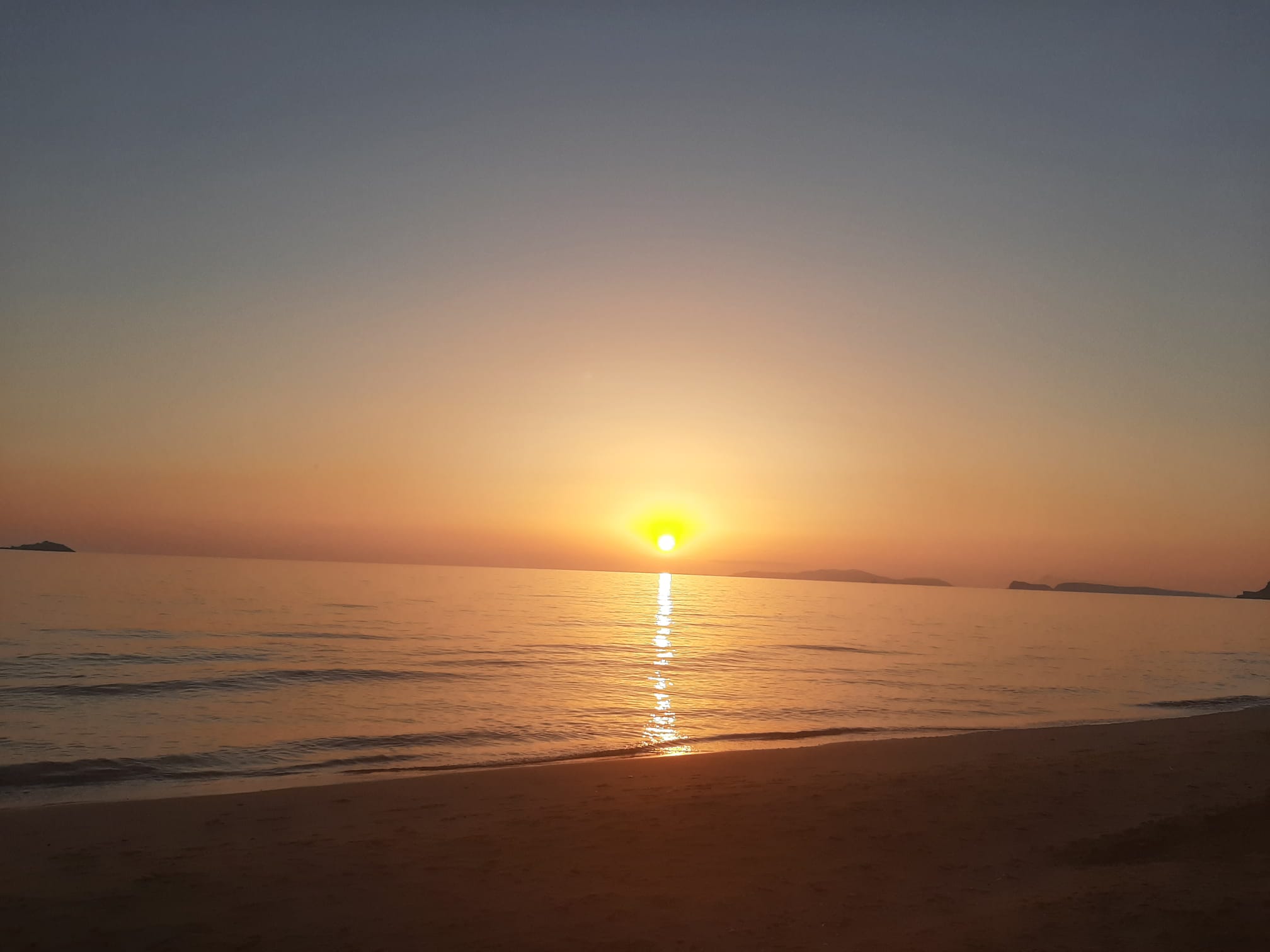 Sonnenuntergangkorfu